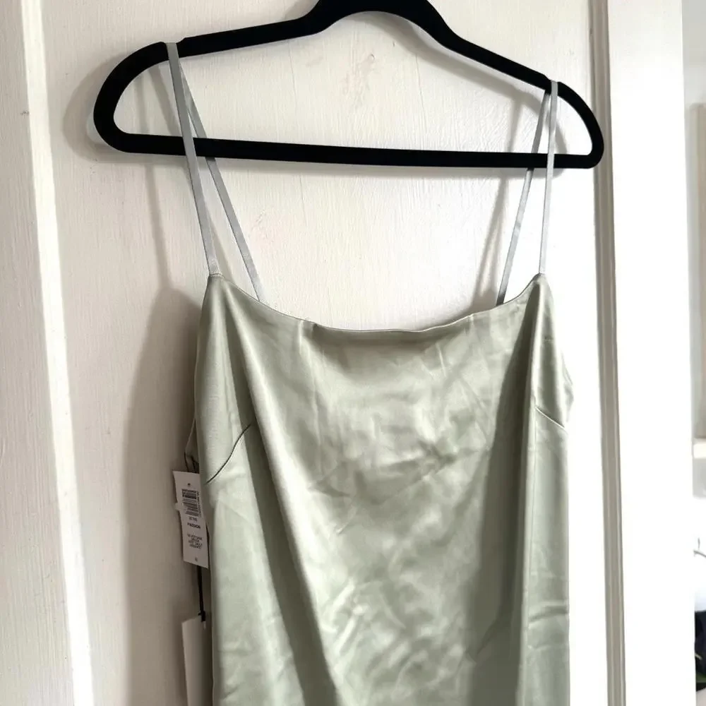 Aritiza Ten by Babaton Passion Mini Satin Slip Dress - Picture 4 of 8